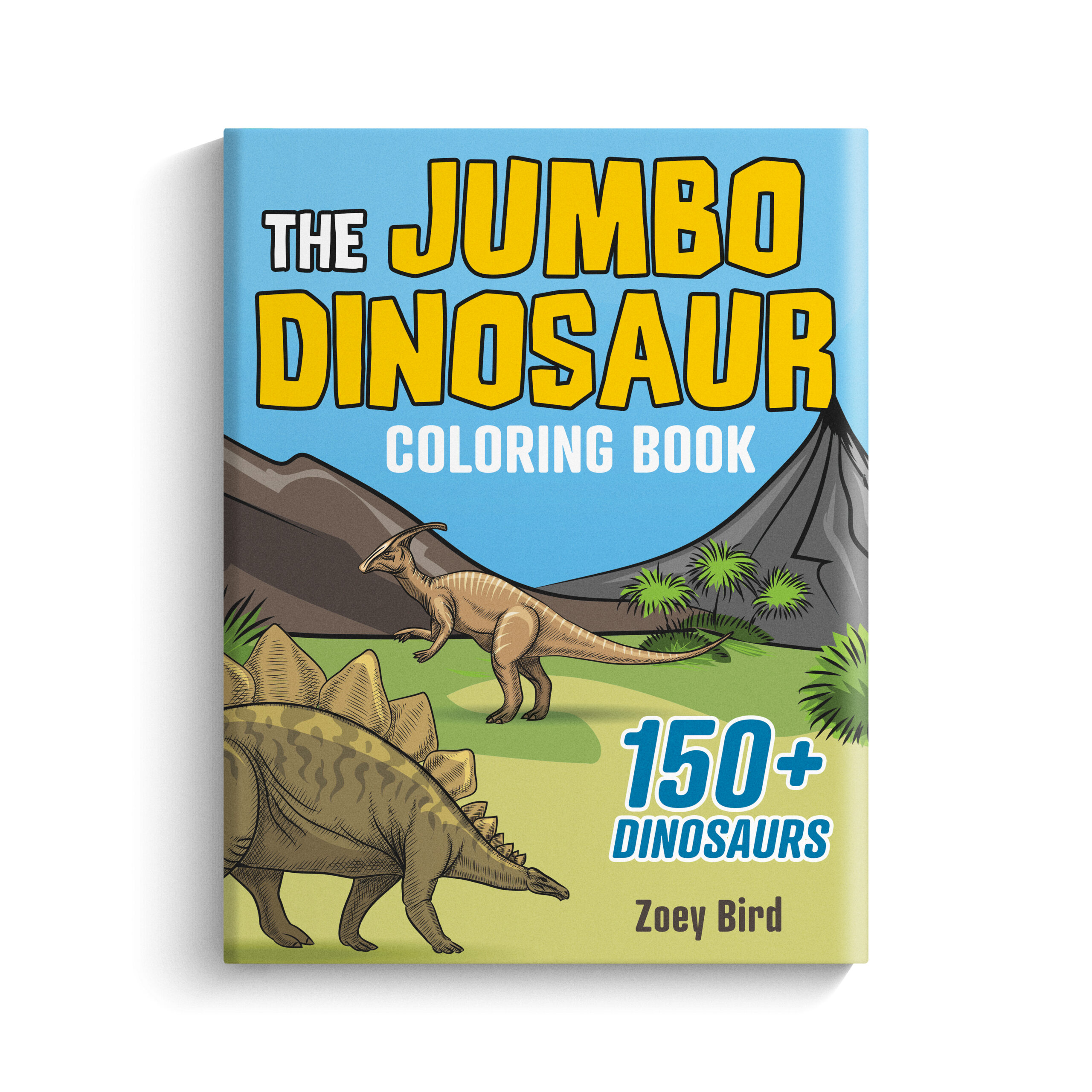 Jumbo Dinosaur Coloring Book for Kids