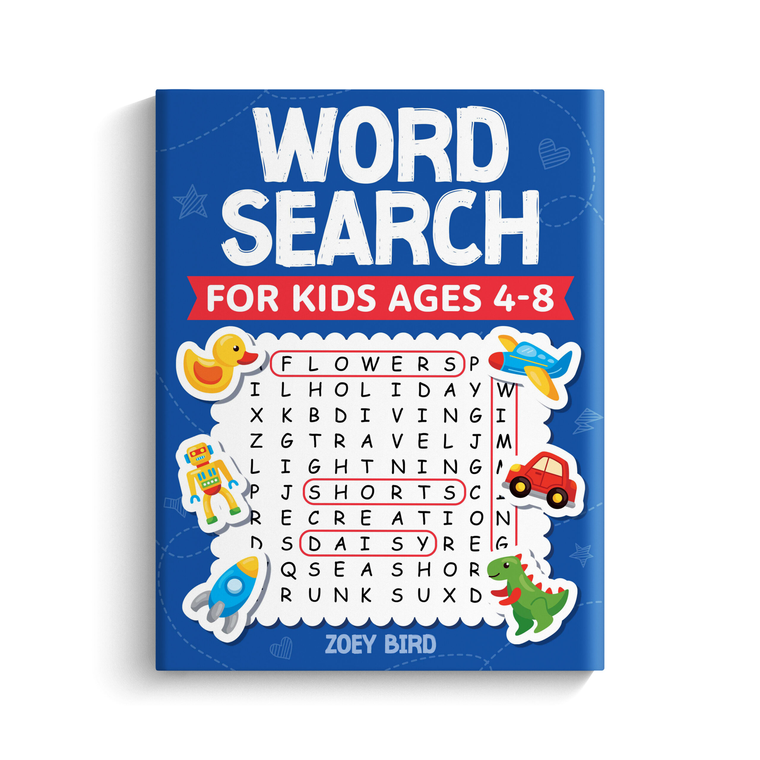 Word Search for Kids by Zoey Bird