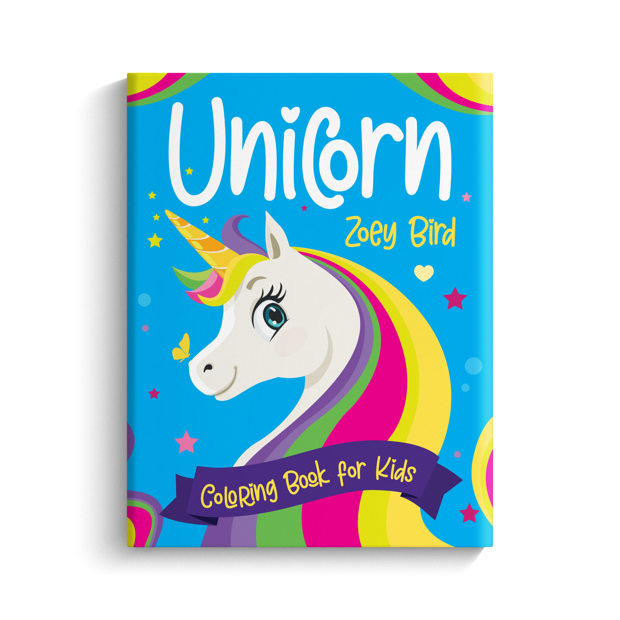 Unicorn Coloring Book Volume 3